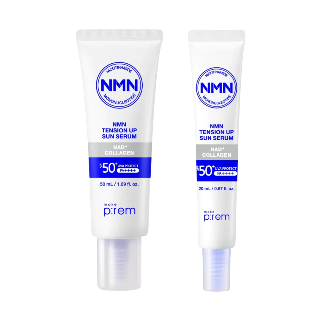 MAKE PREM NMN TENSION UP SUN SERUM SPF ДЛЯ ЛИЦА НАБОР