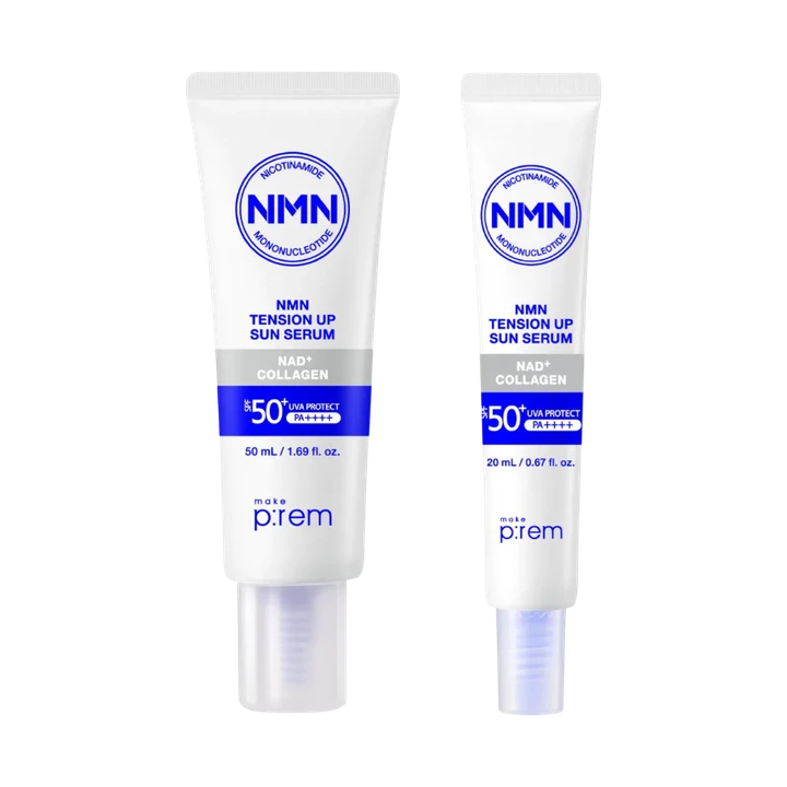 MAKE PREM NMN TENSION UP SUN SERUM SPF ДЛЯ ЛИЦА НАБОР