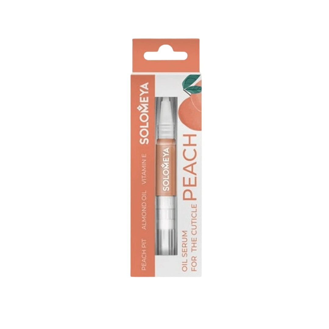 SOLOMEYA PEACH OIL SERUM FOR THE CUTICLE МАСЛО ДЛЯ  КУТИКУЛЫ ПЕРСИК 