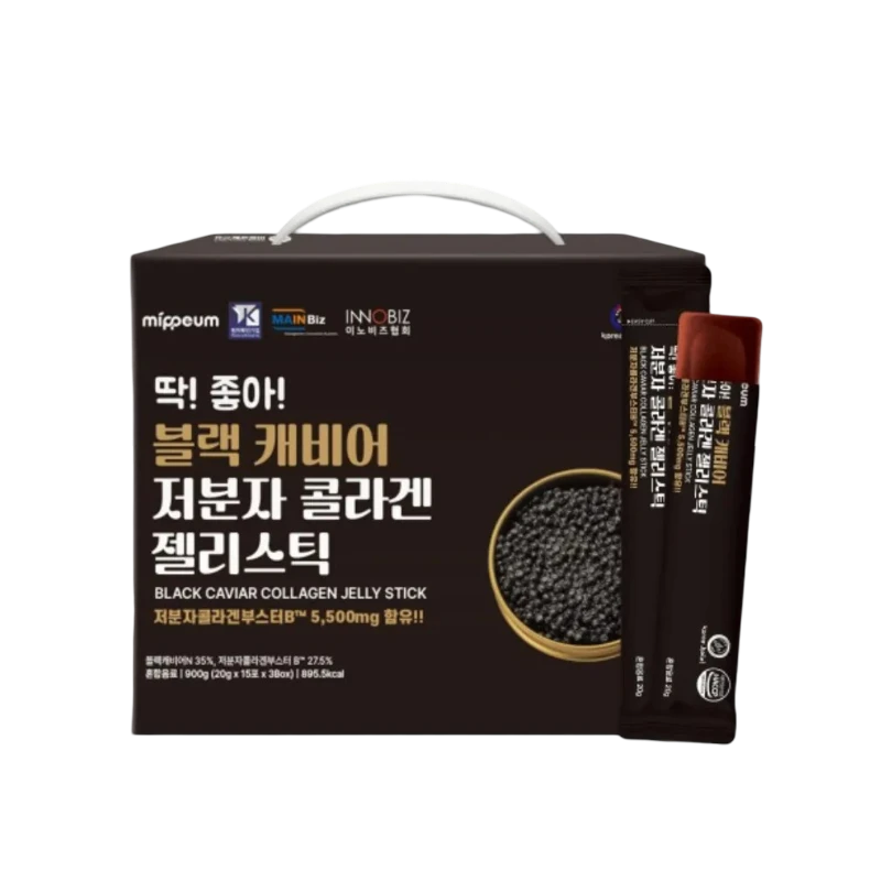 MIPPEUM BLACK CAVIAR COLLAGEN JELLY STICK КОЛЛАГЕН В СТИКЕ 
