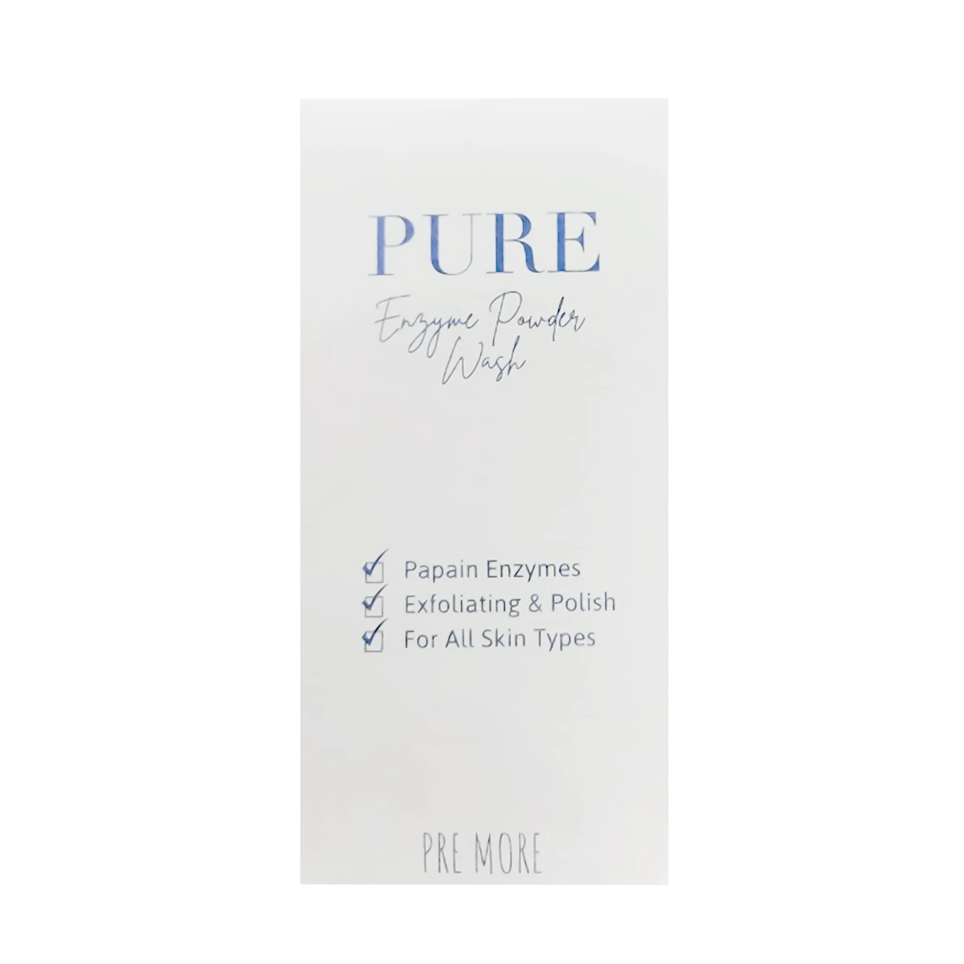 PRE MORE PURE ENZYME POWDER WASH ЭНЗИМНАЯ ПУДРА