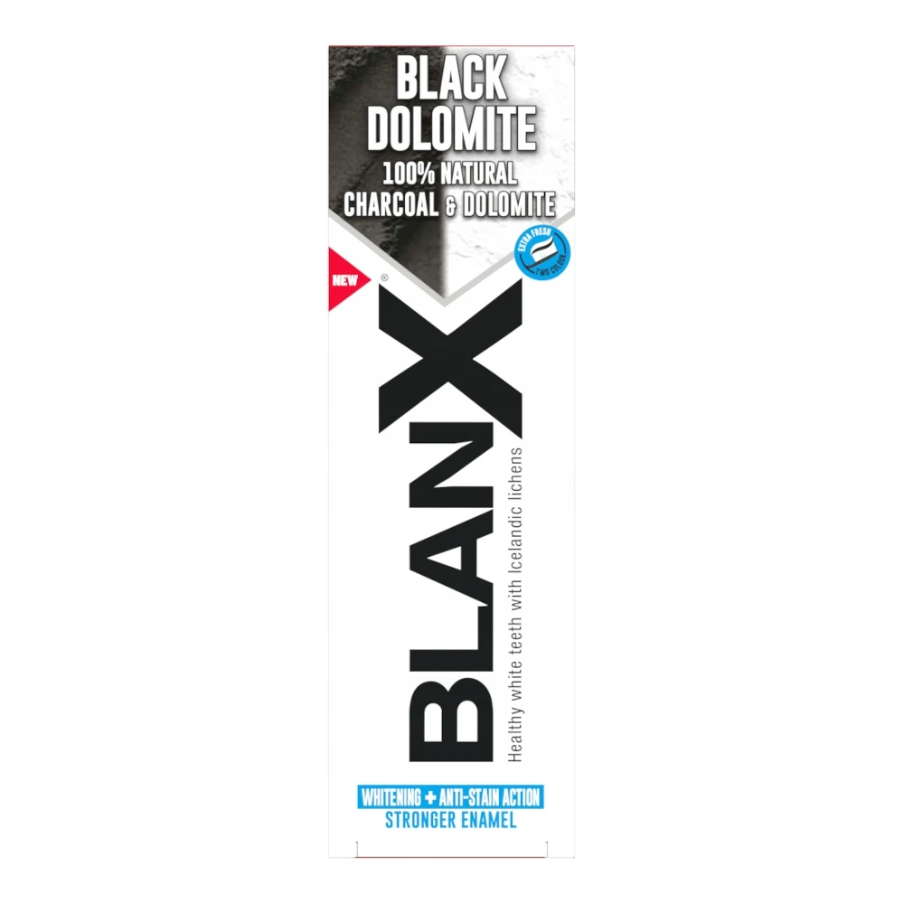 BIOREPAIR BLANX BLACK DOLOMITE ОТБЕЛИВАЮЩАЯ ЗУБНАЯ ПАСТА