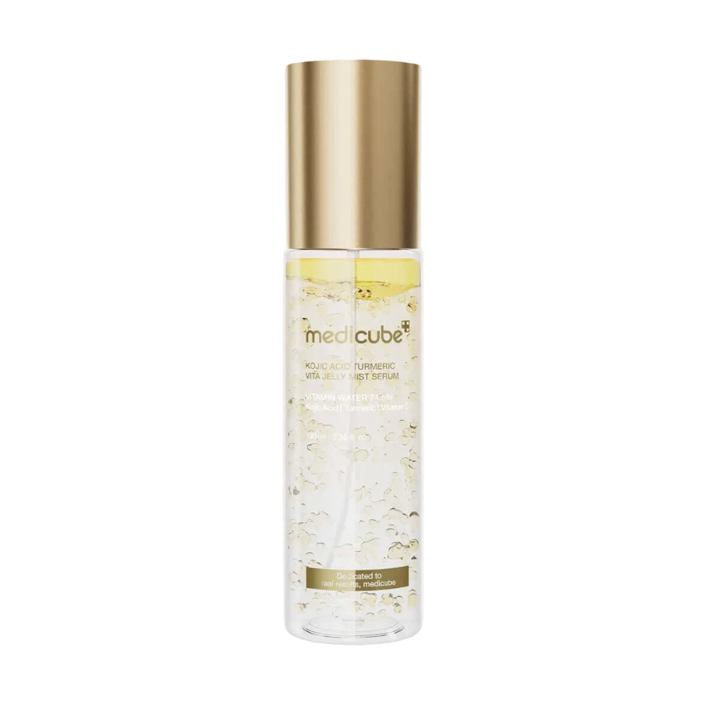 MEDICUBE KOJIC ACID TURMERIC VITA JELLY MIST SERUM СЫВОРОТКА МИСТ 