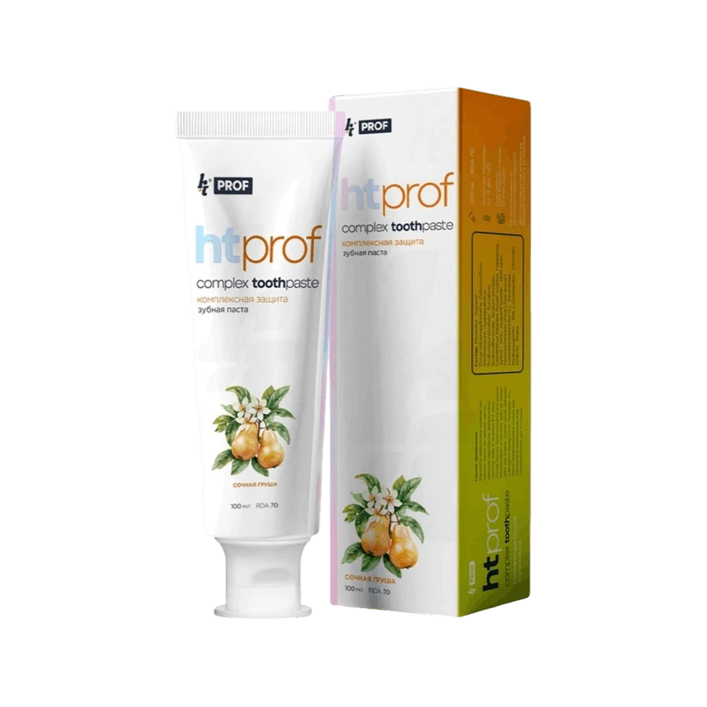 PESITRO HT PROF COMPLEX TOOTHPASTE ЗУБНАЯ ПАСТА СО ВКУСОМ ГРУШИ