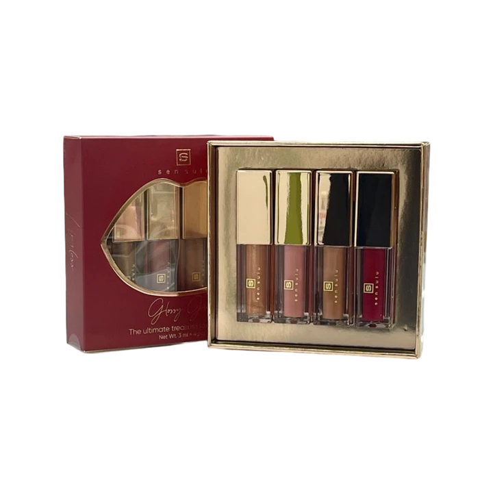 SEN SULU GLOSSY GEMS THE ULTIMATE TREASURE FOR YOUR LIPS НАБОР 