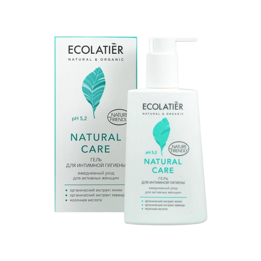 ECOLATIER NATURAL CARE ГЕЛЬ ДЛЯ ИНТИМНОЙ ГИГИЕНЫ ЕЖЕДНЕВНЫЙ УХОД
