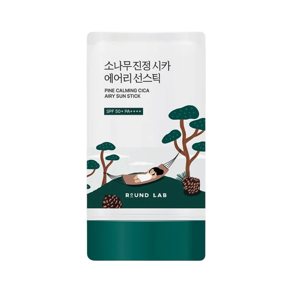 ROUND LAB PINE CALMING CICA AIRY SUN STICK СОЛНЦЕЗАЩИТНЫЙ СТИК