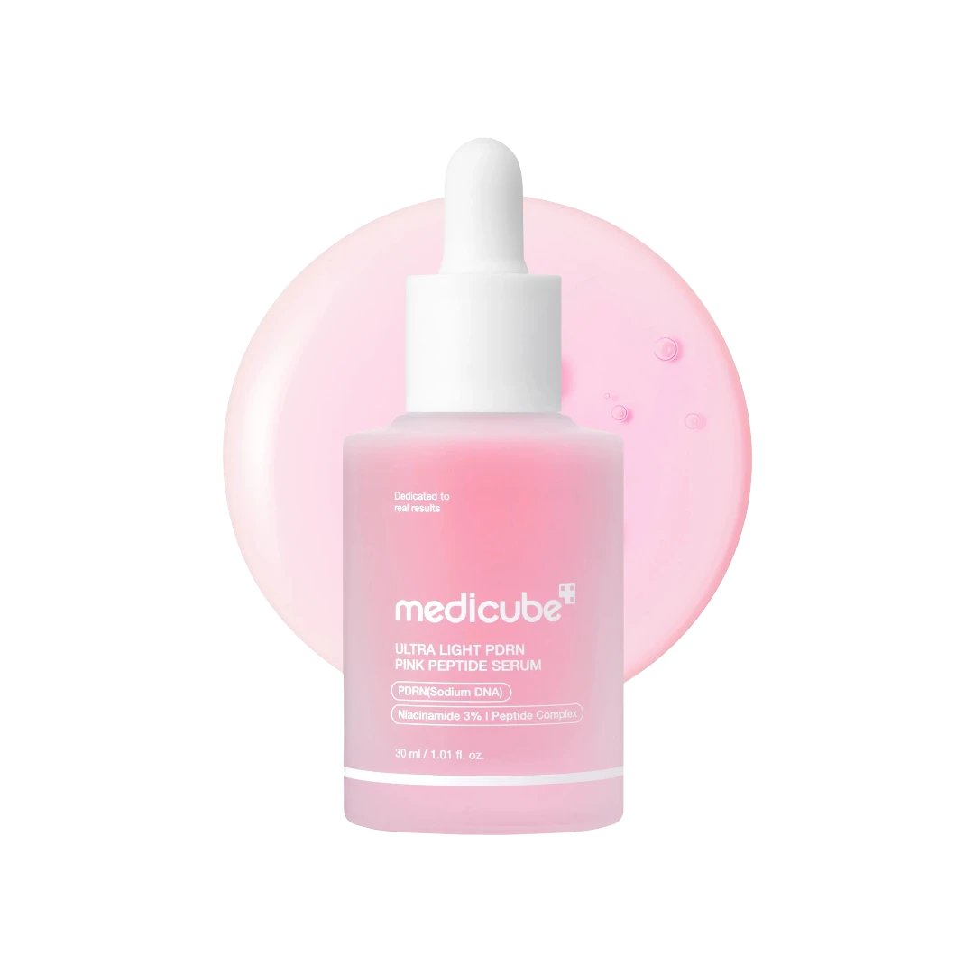 MEDICUBE ULTRA LIGHT PDRN PINK PEPTIDE SERUM СЫВОРОТКА С ПДРН 