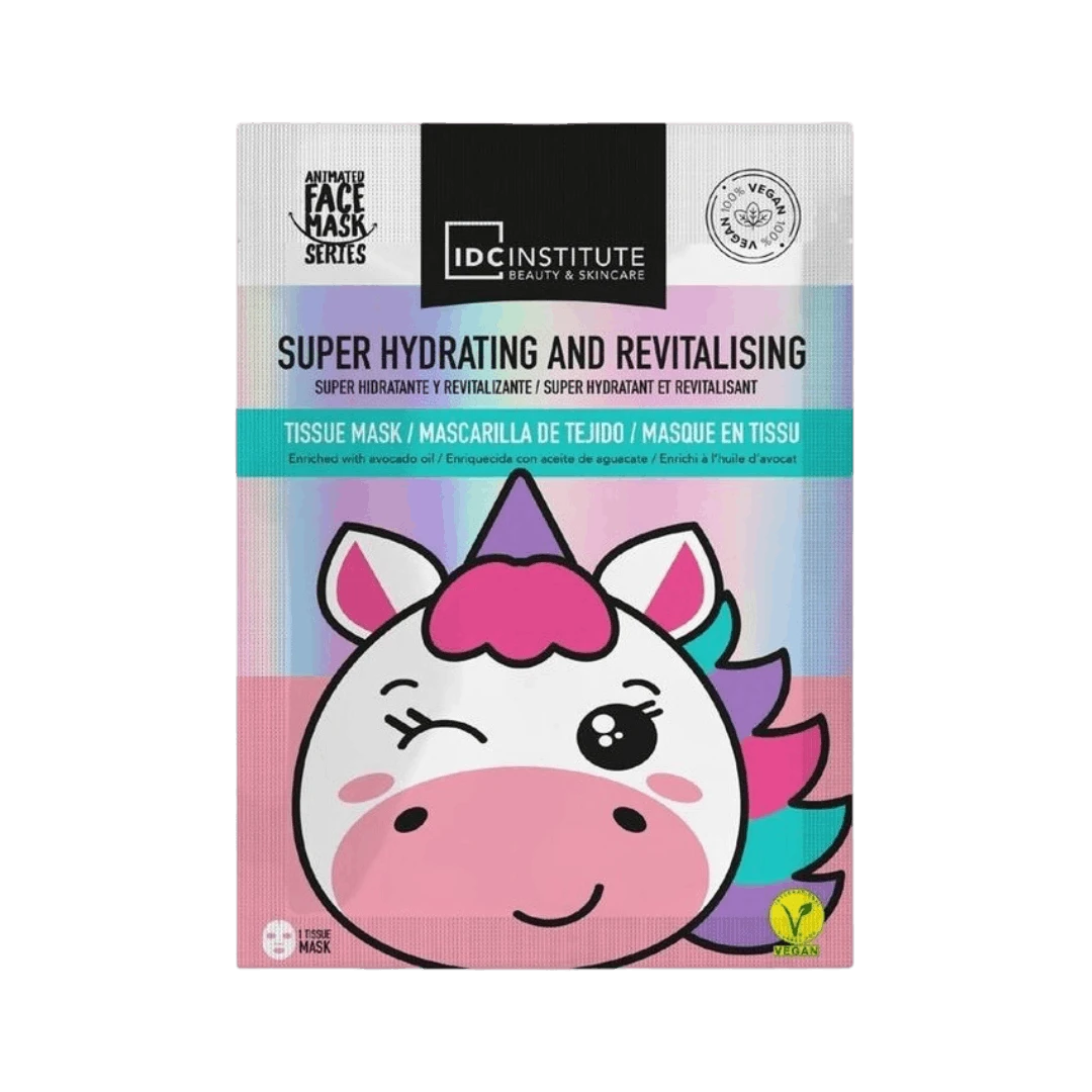 MARTINELIA SUPER HYDRATING & REVITALISING MASK 14+ МАСКА ДЛЯ ЛИЦА С ЕДИНОРОГОМ 
