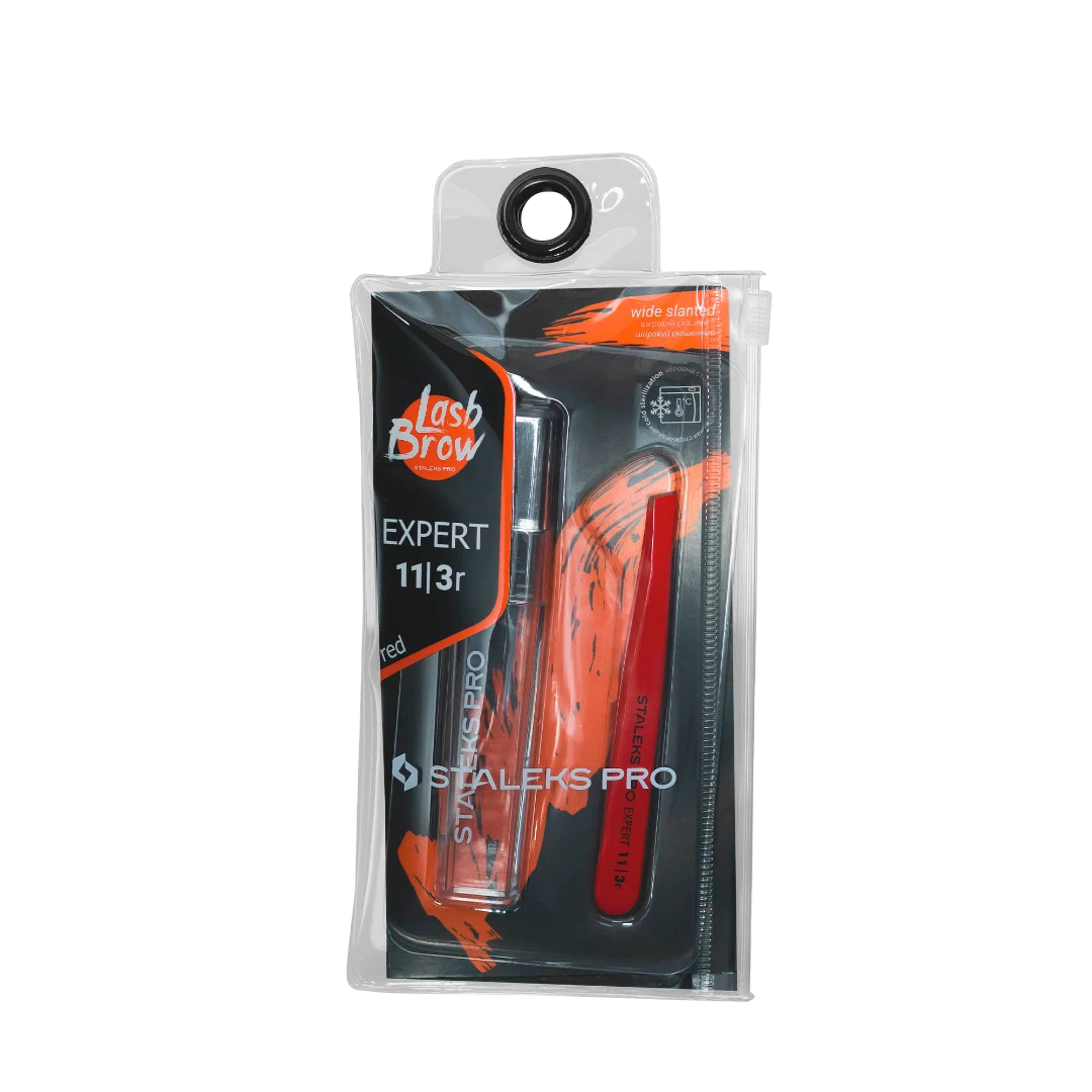 STALEKS EXPERT EYEBROW TWEEZERS ПИНЦЕТ ДЛЯ БРОВЕЙ 
