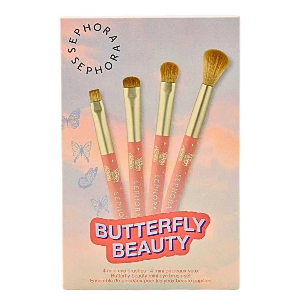 SEPHORA BUTTERFLY BEAUTY BRUSH SET НАБОР КИСТЕЙ ДЛЯ МАКИЯЖА