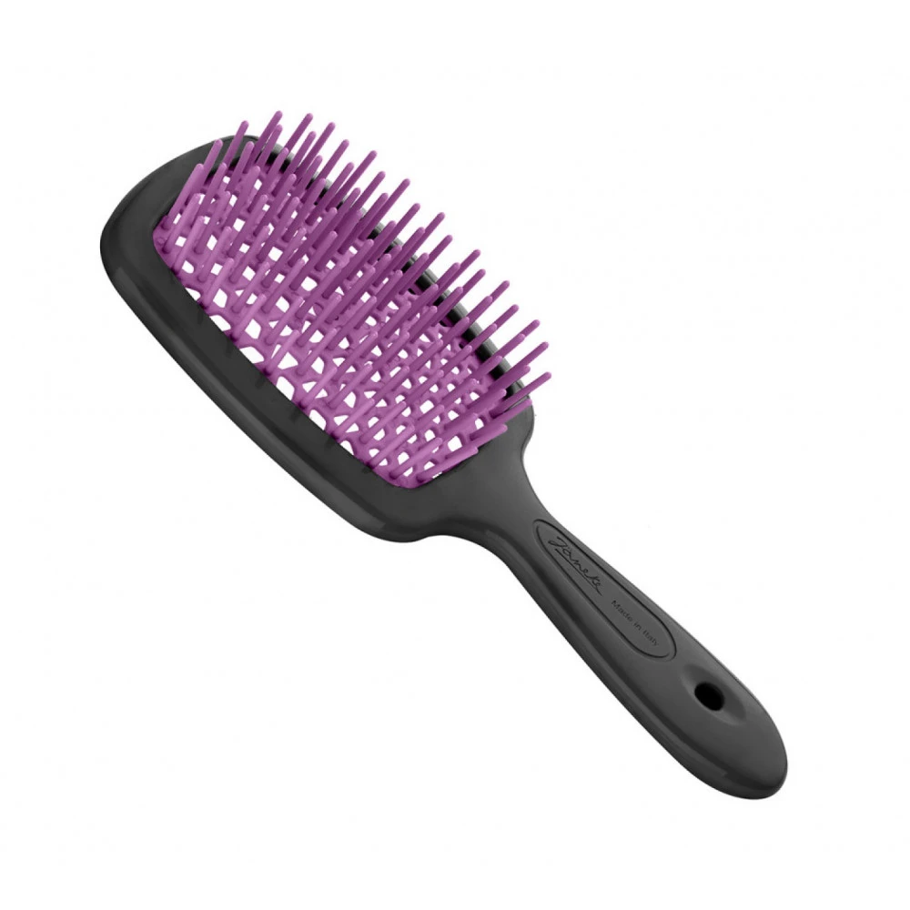 JANEKE SUPERBRUSH CLASSIC ФУКСИЯ-ЧЕРНАЯ РАСЧЕСКА
