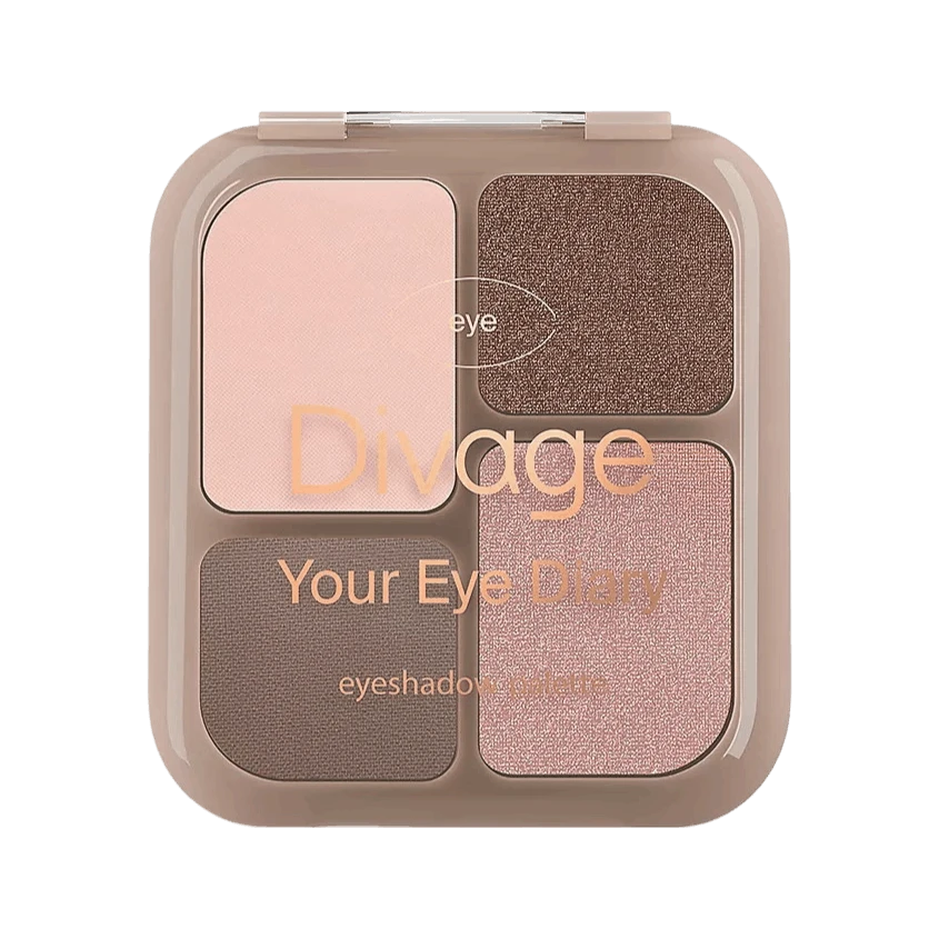 DIVAGE YOUR EYE DIARY EYESHADOW PALETTE ТЕНИ ДЛЯ ВЕК 