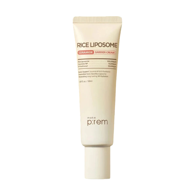MAKE PREM RICE LIPOSOME CERAMIDE BARRIER CREAM КРЕМ ДЛЯ ЛИЦА  