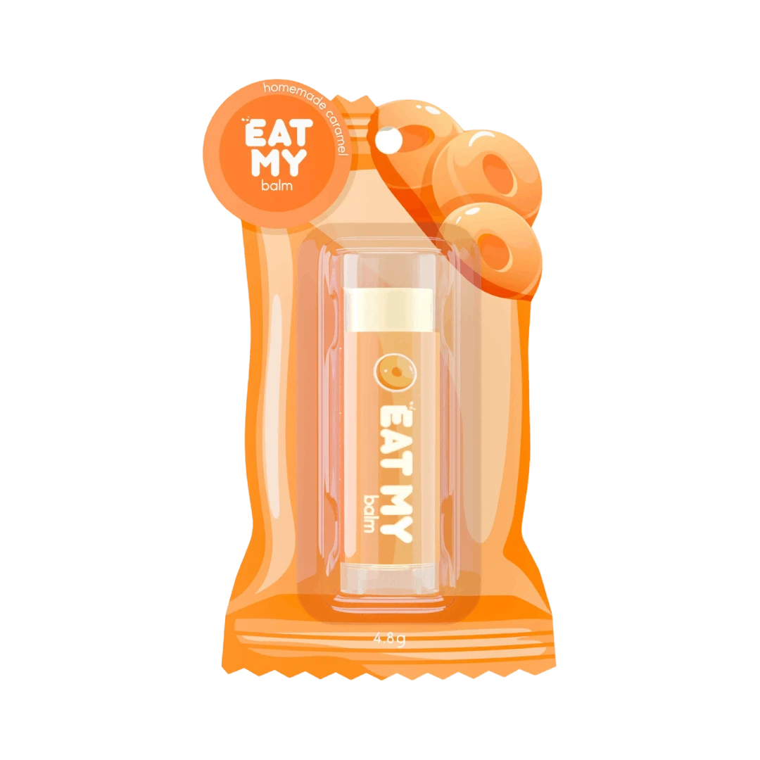 EAT MY BALM БАЛЬЗАМ ДЛЯ ГУБ ДОМАШНЯЯ КАРАМЕЛЬ