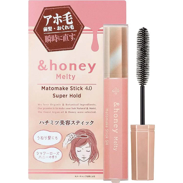 HONEY MELTY MATOMAKE STICK SUPER HOLD СТИК ДЛЯ ПРИГЛАЖИВАНИЯ ВОЛОС С ДАМАССКОЙ РОЗОЙ