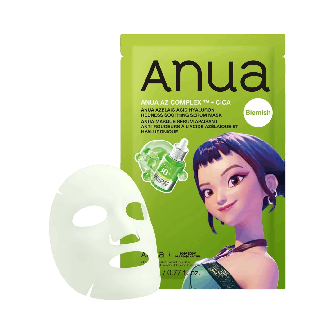 ANUA K-POP DEMON HUNTERS AZELAIC + CICA SERUM MASK МАСКА ДЛЯ ЛИЦА