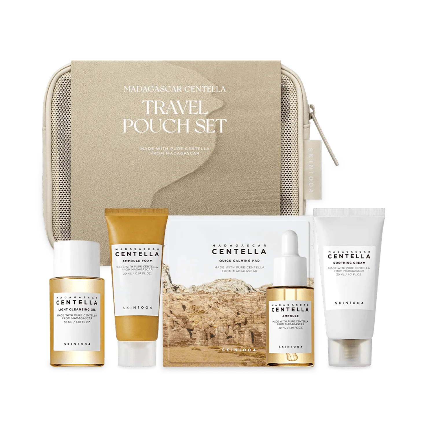SKIN 1004 MADAGASCAR CENTELLA TRAVEL POUCH SET