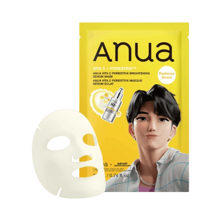 ANUA K-POP DEMON HUNTERS VITA C + PORESTRIX SERUM MASK МАСКА ДЛЯ ЛИЦА 