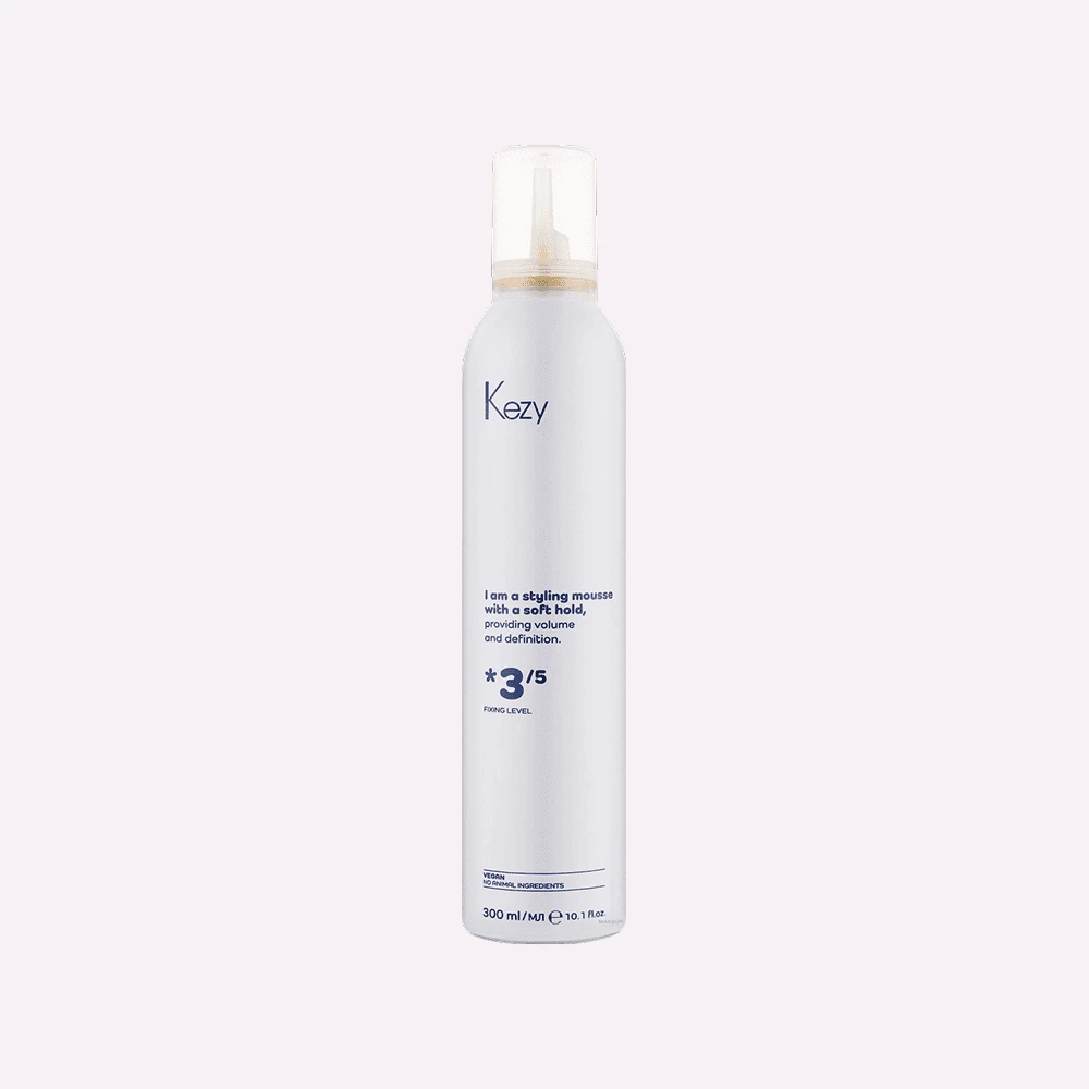 KEZY STYLING MOUSSE WITH A SOFT HOLD *3\5 МУСС С ЛЕГКОЙ ФИКСАЦИЕЙ 