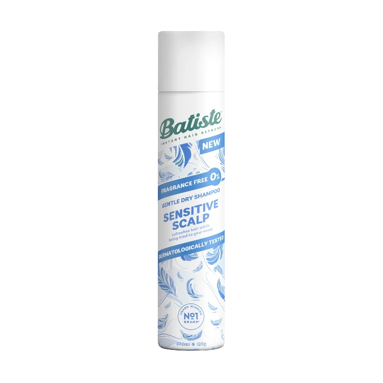 BATISTE SENSETIVE SCALP FRAGRANCE FREE 0% DRE SHAMPOO СУХОЙ ШАМПУНЬ БЕЗ ЗАПАХА