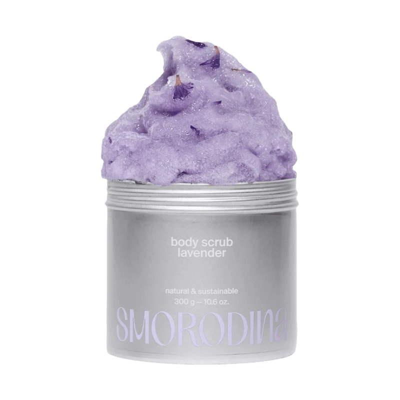 SMORODINA BODY SCRUB LAVANDER СКРАБ-ЖЕЛЕ ДЛЯ ТЕЛА ЛАВАНДОВЫЙ 