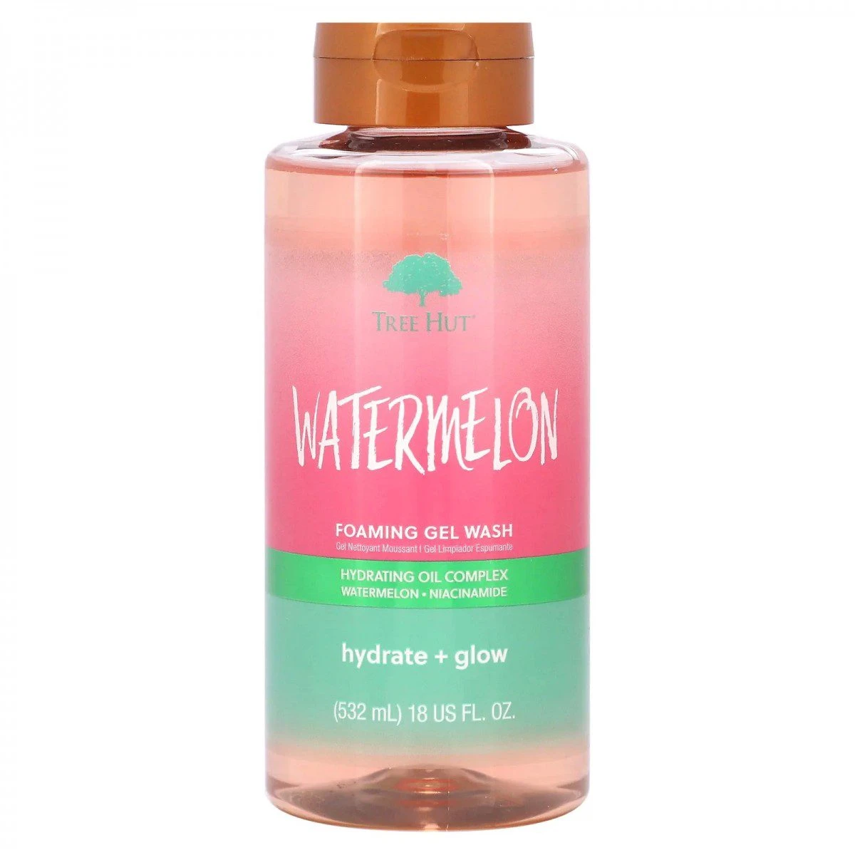 TREE HUT WATERMELON FOAMING GEL WASH ГЕЛЬ ДЛЯ ДУША