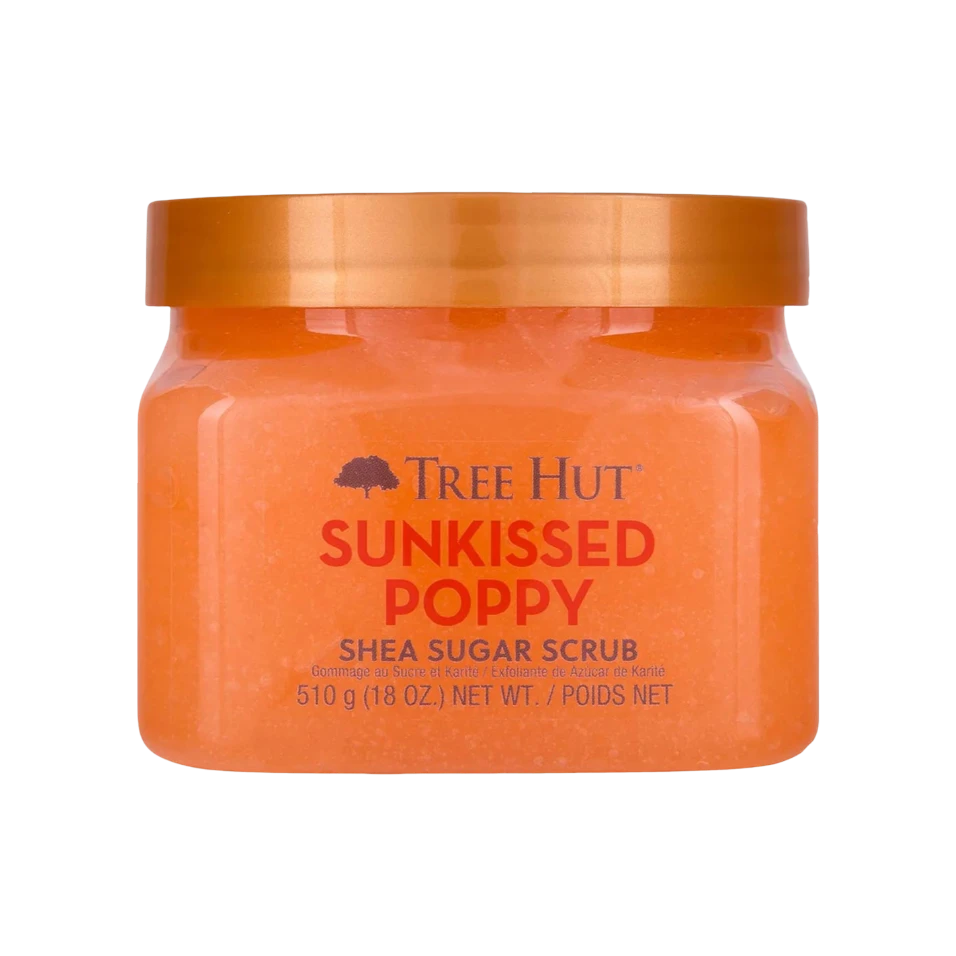 TREE HUT SUNKISSED POPPY SHEA SUGAR SCRUB СКРАБ ДЛЯ ТЕЛА 