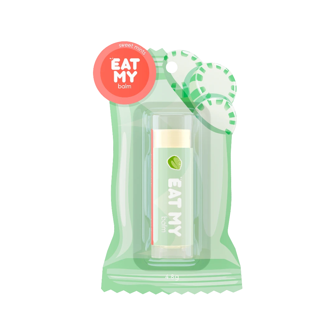 EAT MY BALM БАЛЬЗАМ ДЛЯ ГУБ СЛАДКАЯ МЯТА