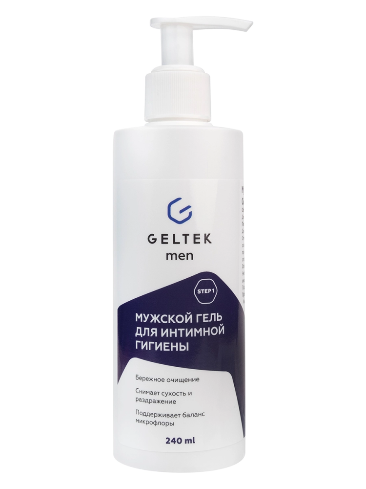 Geltek Men интимдік гигиена гелі