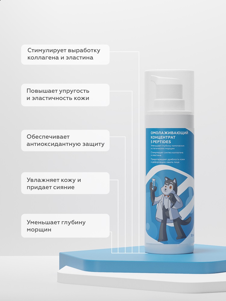 Қартаюға қарсы концентрат 5 peptides 2