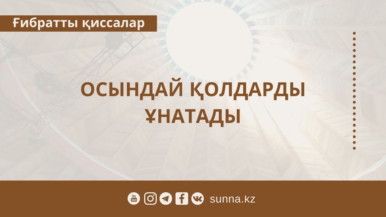 Осындай қолдарды ұнатады