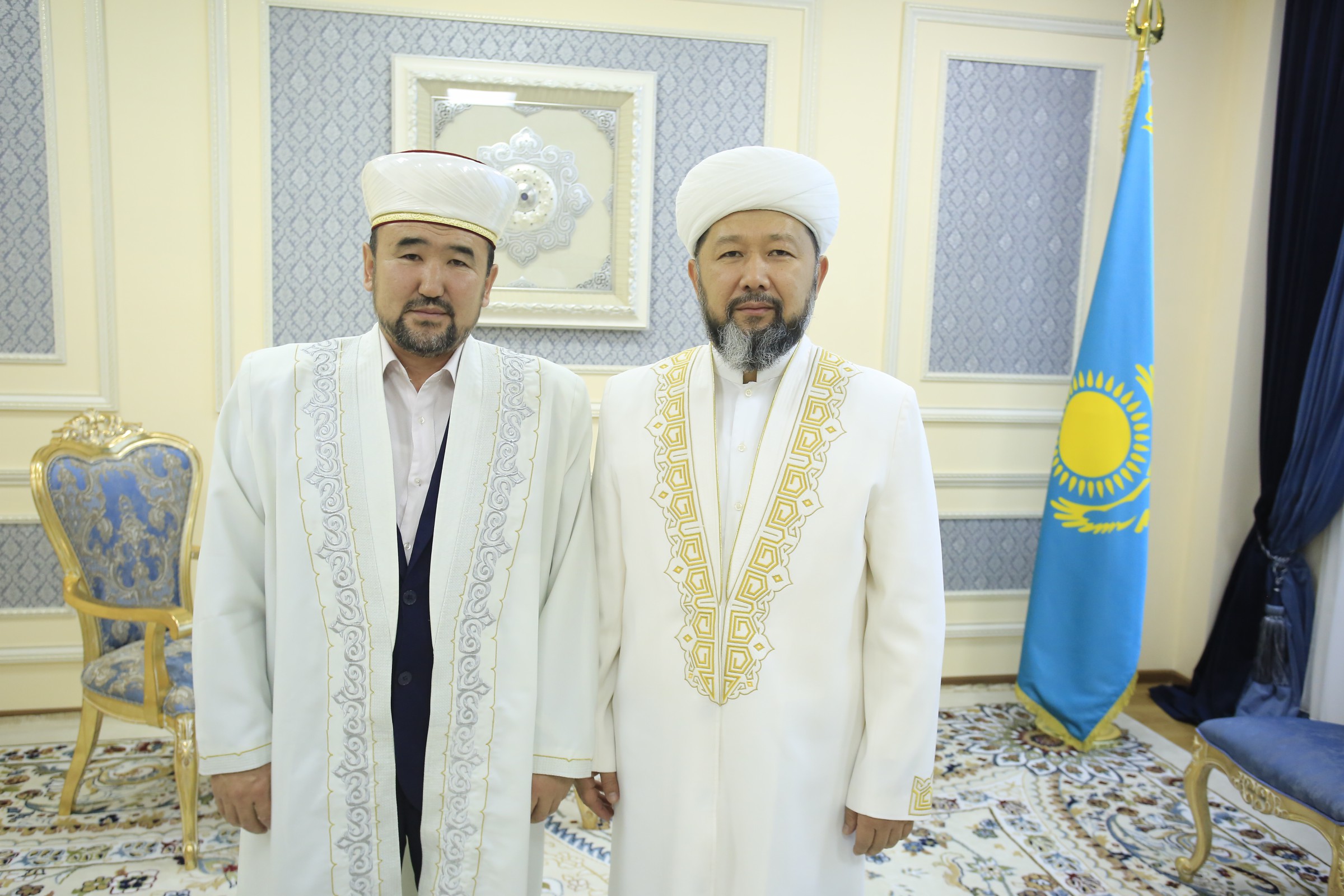 Бас мүфти Алтайдың мүфтиімен кездесті