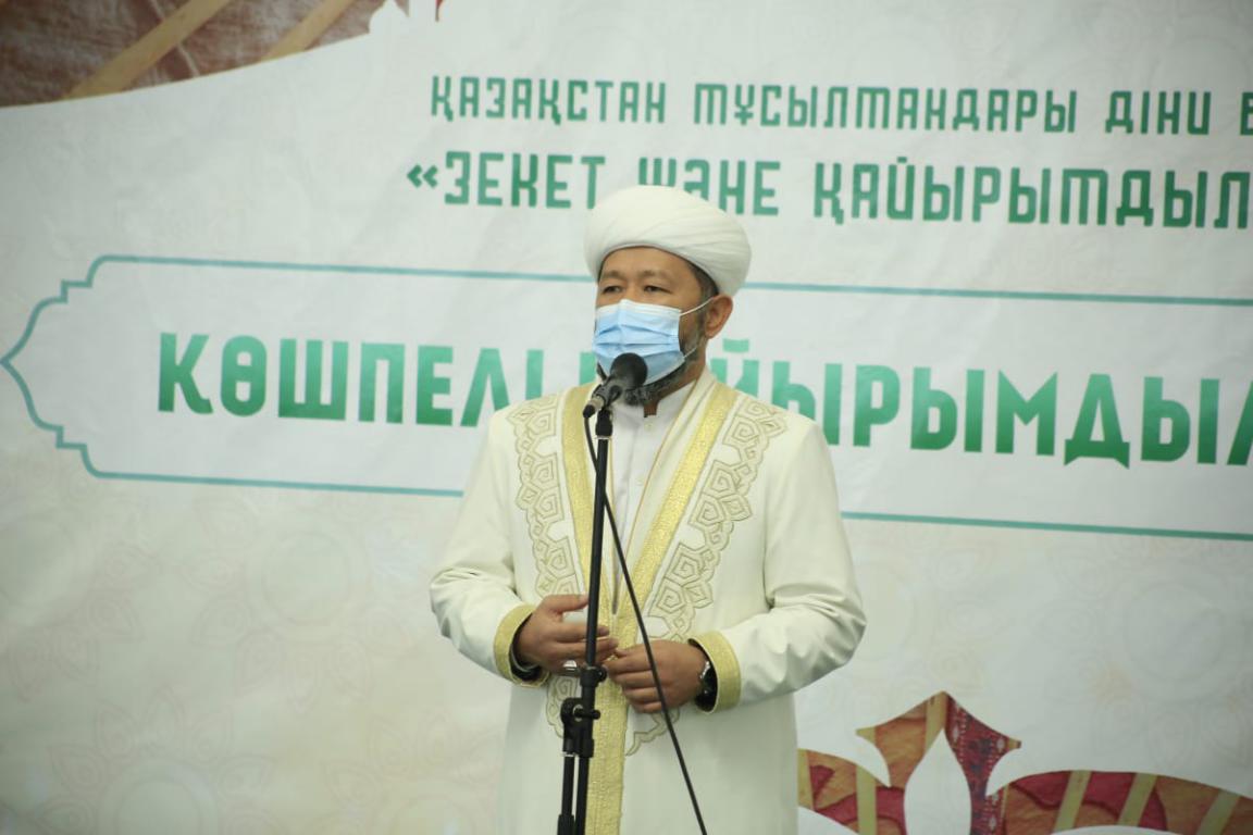 ҚМДБ төрағасы 200 отбасыға азық-түлік қорабын үлестірді