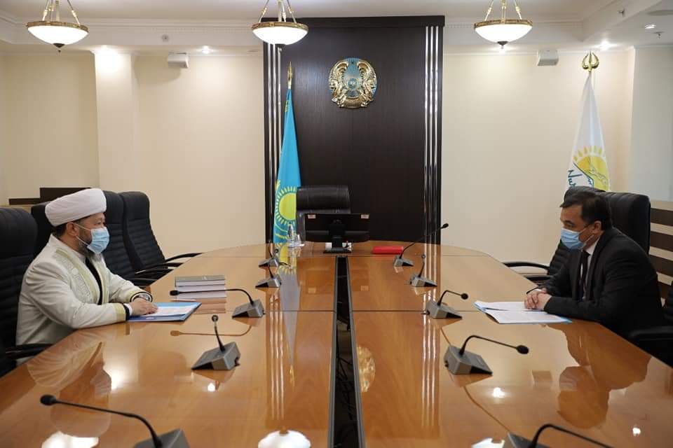 Бас мүфти министрмен кездесті
