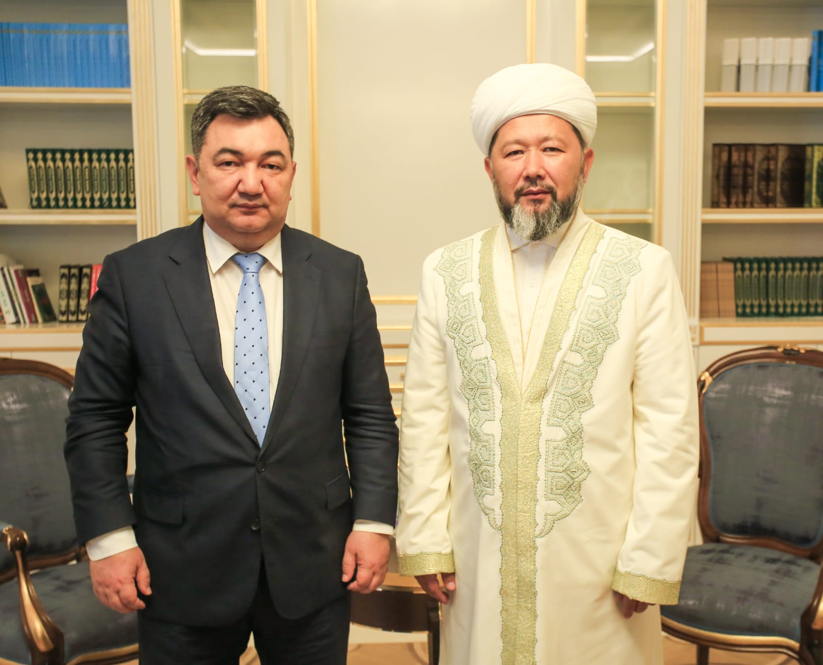 Бас мүфти министрмен кездесті