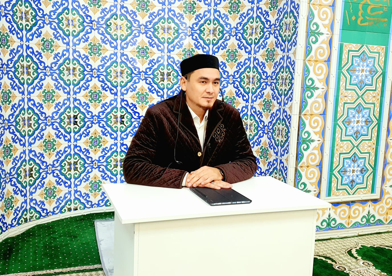 РАНТ мүшесі мешіт жамағатымен жүздесті