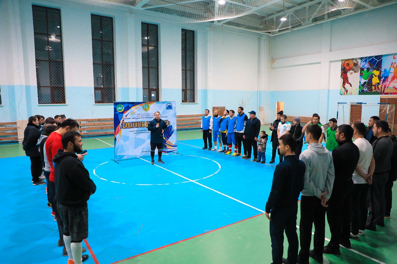 Астана имамдары футболдан жарыс өткізді
