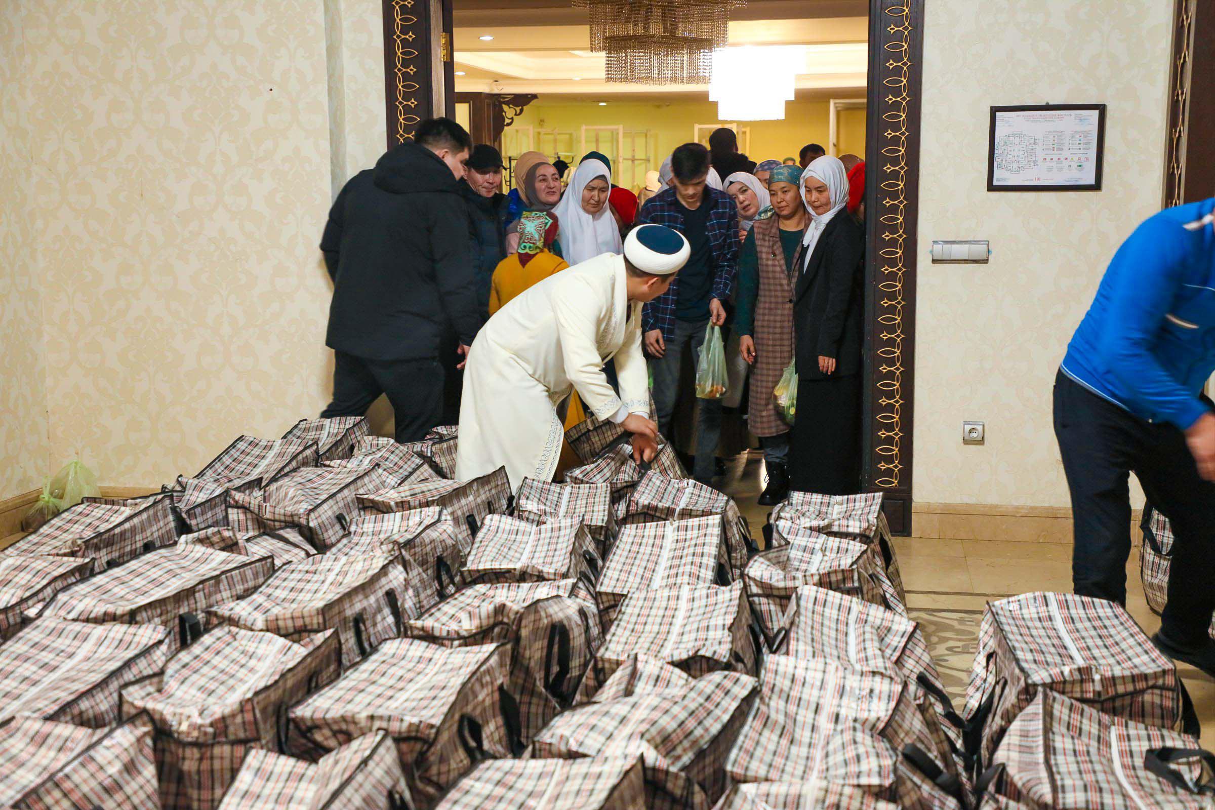 Мешіт тазалықшыларына арналған қайырымдылық шарасы өтті