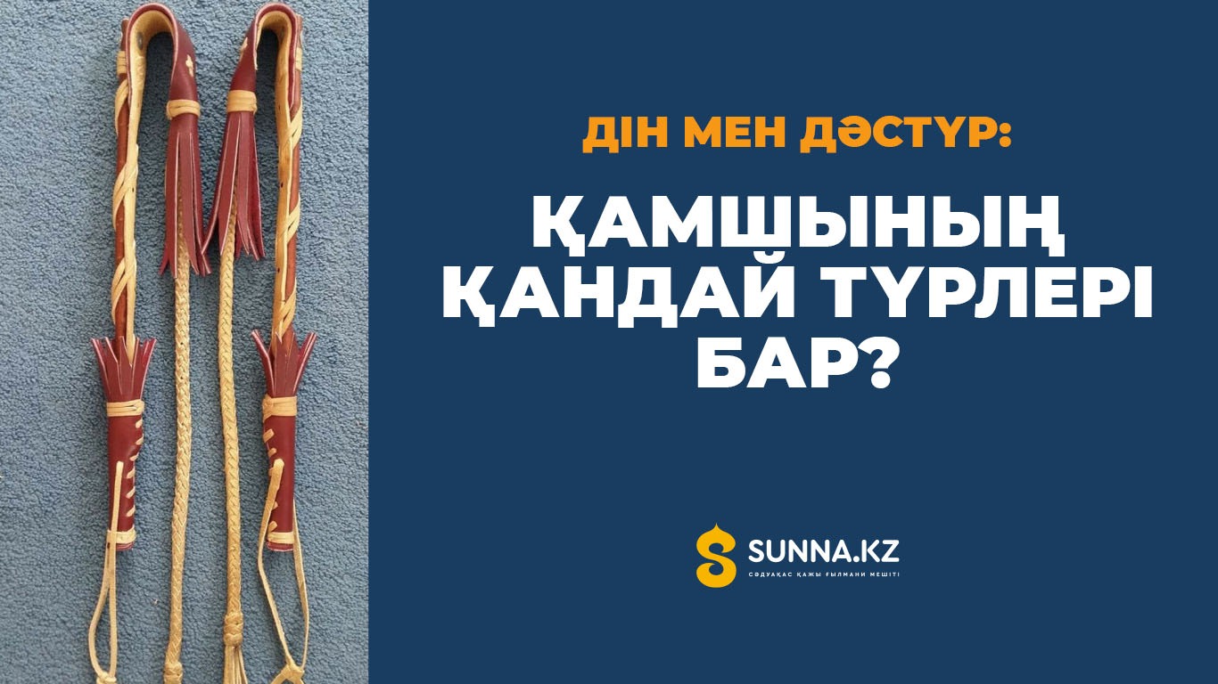 Дін мен дәстүр: Қамшының қандай түрлері бар?