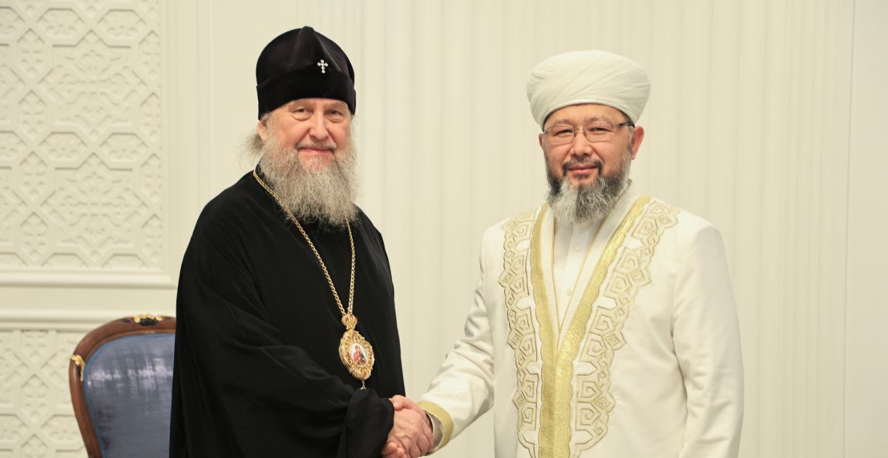 Бас мүфти митрополит Александрмен кездесті