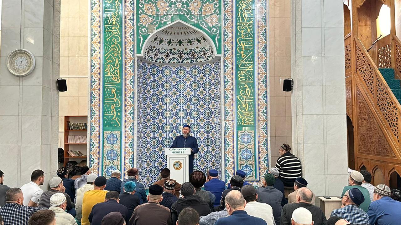 Наиб мүфти мешіт жамағатына насихат айтты