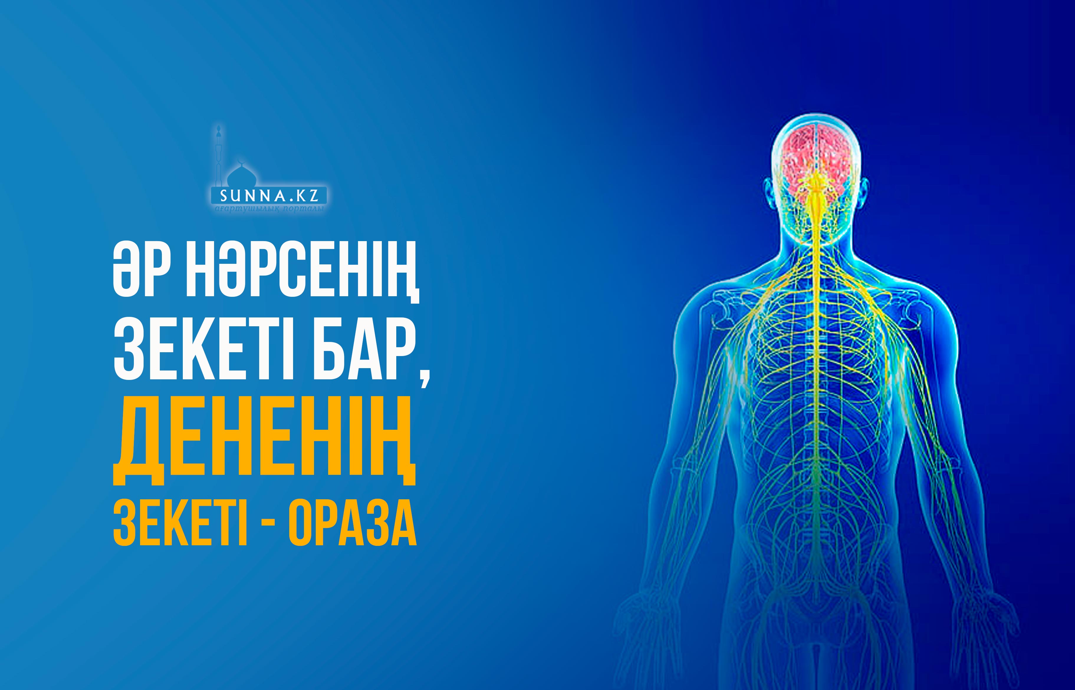 Әр нәрсенің зекеті бар, дененің зекеті – ораза