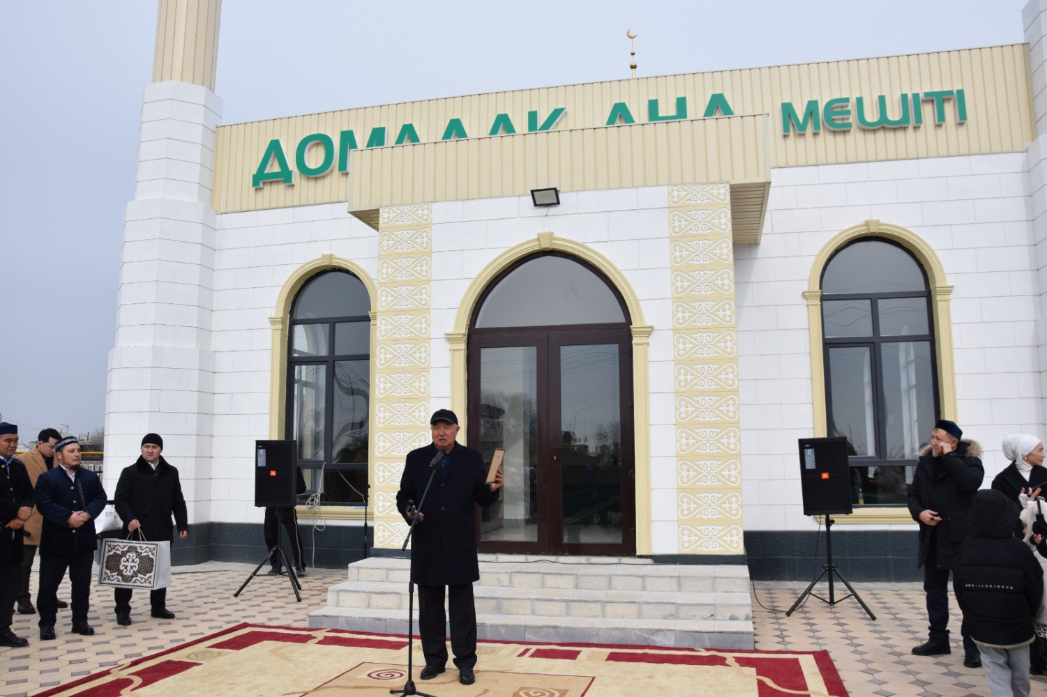 Жамбыл: Қасиетті айда жаңа мешіт ашылды